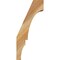 Ekena Millwork 6"W x 10"D x 22"H Balboa Rough Sawn Knee Brace, Western Red Cedar BRC06X10X22BOA00RWR - alternate 3